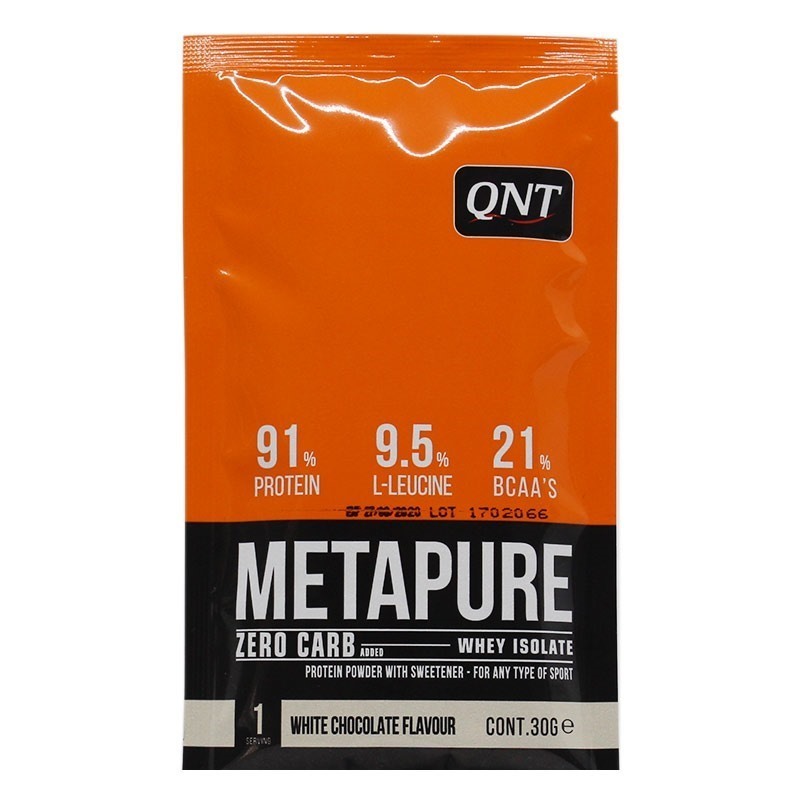 Qnt Zerocarb Metapure Whey Protein Isolate 30 Gr Supplementler