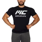 MuscleCloth Basic T-Shirt Siyah