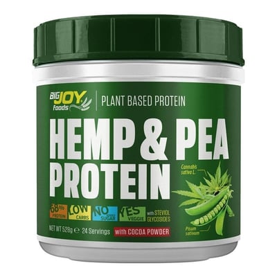 Big Joy Hemp & Pea Plant Based Protein 528 Gr